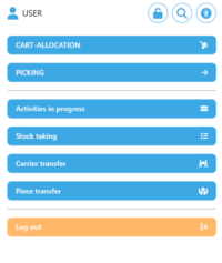 ANTm – ekran aplikacji mobilnej